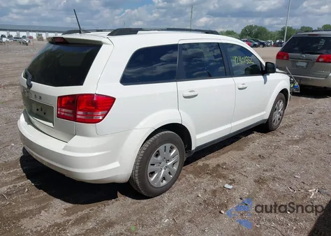 2018 Dodge Journey Se z USA, uszkodzony, nr VIN 3C4PDCAB8JT507754